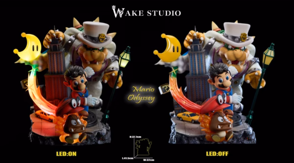 Mario Wake Studio Mario Odyssey Resin Statue 3