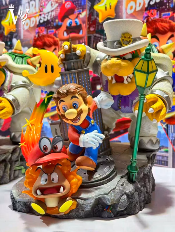 Mario Wake Studio Mario Odyssey Resin Statue 4 1