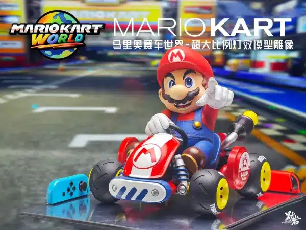 Mario kart Moreno Studio Mariokart World Resin Statue 2