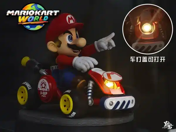 Mario kart Moreno Studio Mariokart World Resin Statue 3