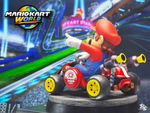Mario kart Moreno Studio Mariokart World Resin Statue 5