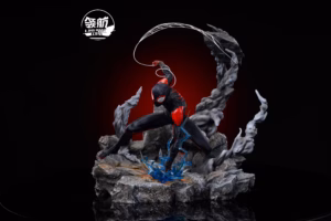 Marvel Linghang Studio Spider Man Miles Morales Resin Statue
