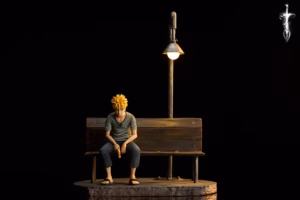 Naruto Damocles Studio Naruto Crying Naruto Resin Statue