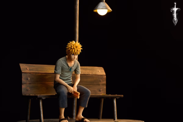 Naruto Damocles Studio Naruto Crying Naruto Resin Statue 3