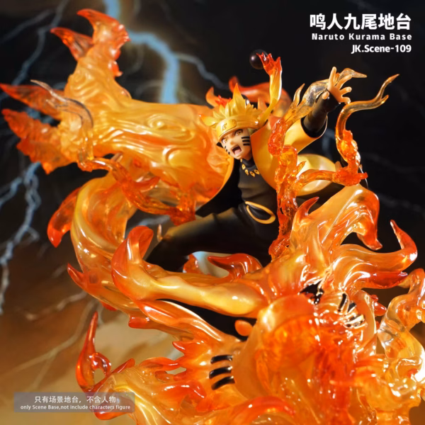 Naruto JacksDo Studio Naruto Kurama Base Resin Statue 2