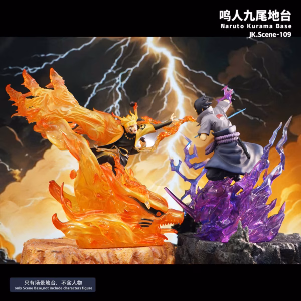 Naruto JacksDo Studio Naruto Kurama Base Resin Statue 4