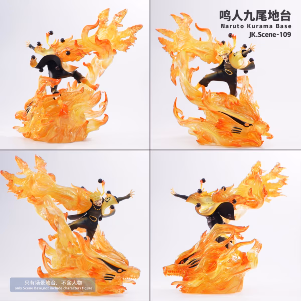 Naruto JacksDo Studio Naruto Kurama Base Resin Statue 6