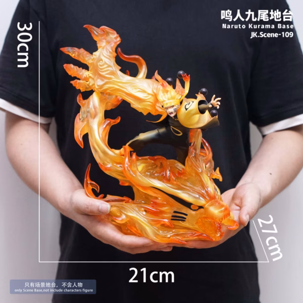 Naruto JacksDo Studio Naruto Kurama Base Resin Statue 7