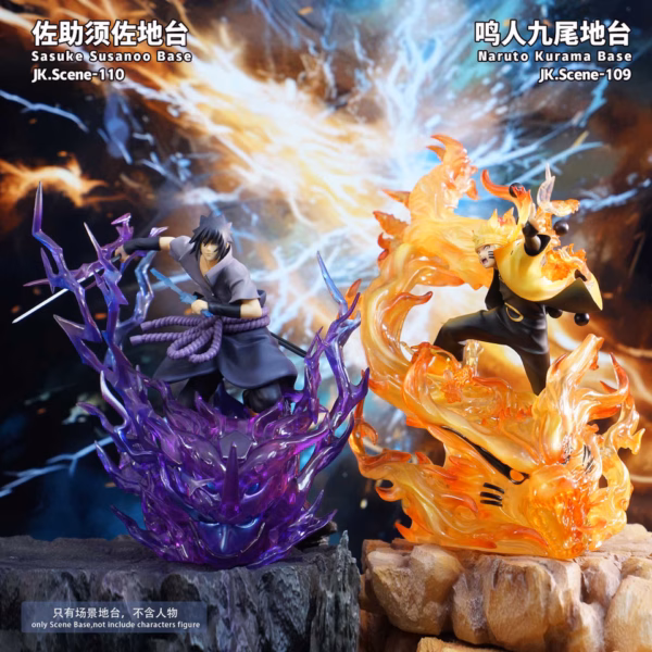 Naruto JacksDo Studio Naruto Kurama Base Resin Statue 8