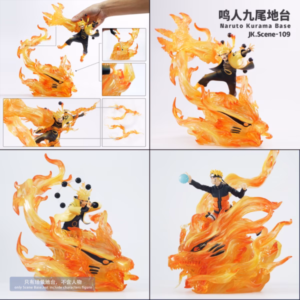 Naruto JacksDo Studio Naruto Kurama Base Resin Statue 9