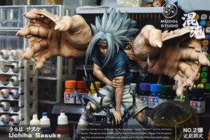 Naruto MUDDL Studio Uchiha Sasuke Resin Statue