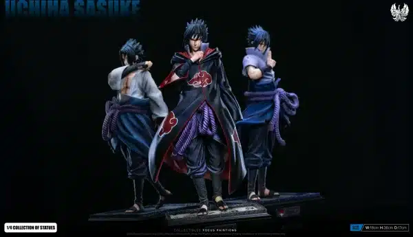 Naruto Nirvana Studio Sasuke V3 Resin Statue 4