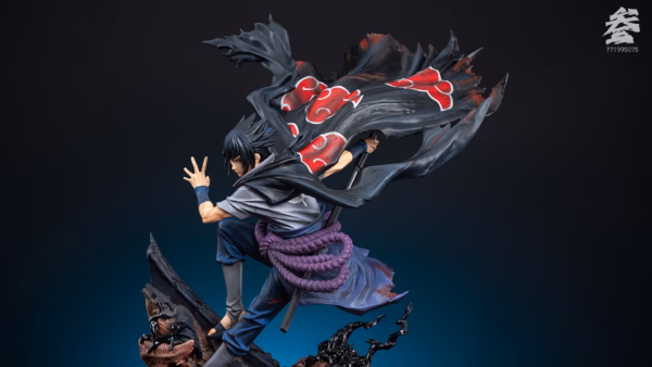 Naruto San San Studio Taka Uchiha Sasuke Resin Statue 3