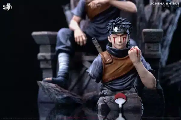 Naruto Sign Studio Uchiha Shisui Resin Statue 3