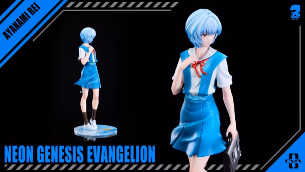 Neon Genesis Evangelion BB Girl Studio Rei Ayanami Resin Statue 4