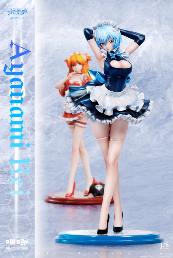 Neon Genesis Evangelion Ba Ji Studio Ayanami Rei Resin Statue 3