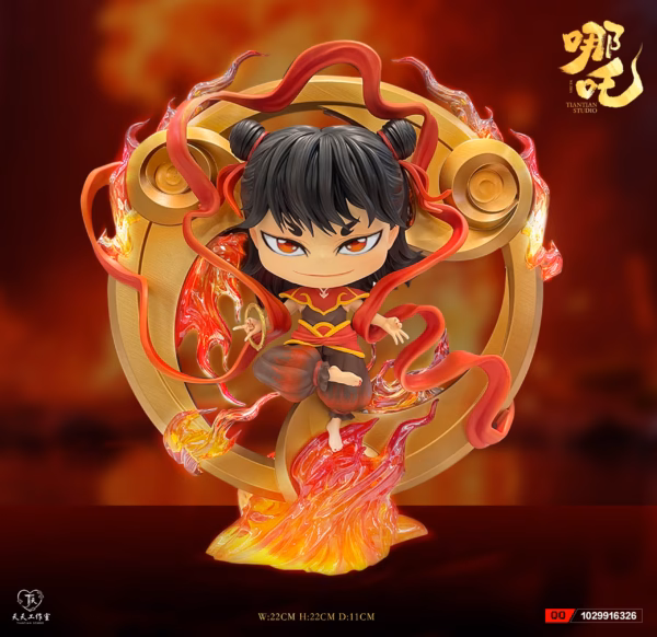 Nezha Birth of the Demon TIANTIAN Studio Child Nezha Resin Statue 0