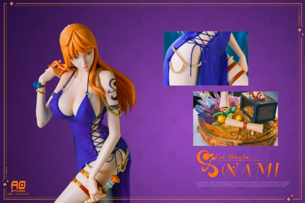 One Piece AO Studio Nami Resin Statue 5