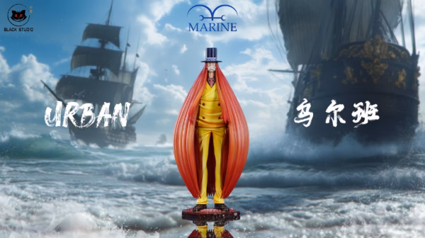 One Piece Black Studio Bluegrass x Tosa x Pomsky x Urban x Hound Resin Statue 4