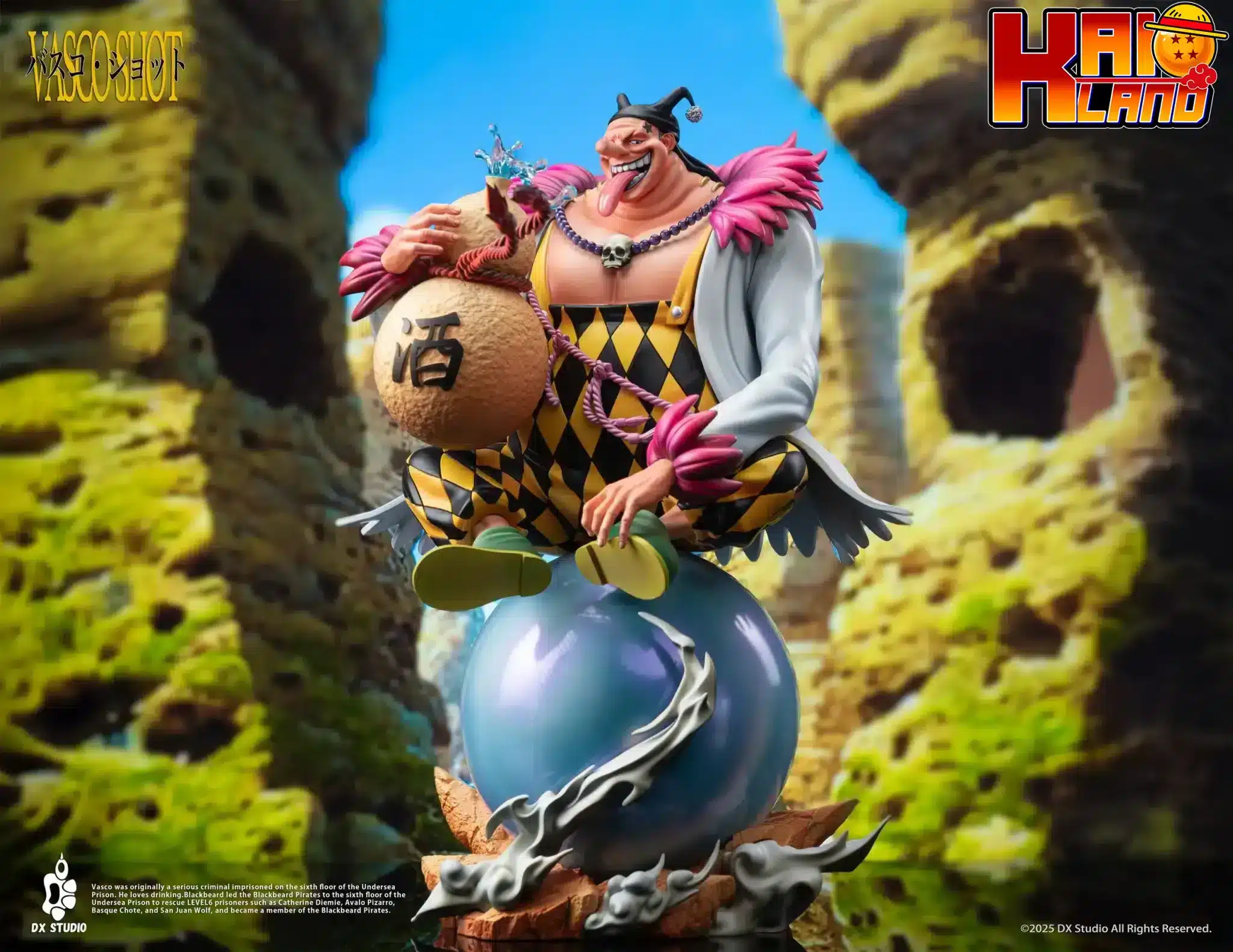 One Piece DX Studio Vasco Shot x Catarina Devon Resin Statue