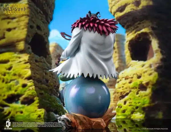 One Piece DX Studio Vasco Shot x Catarina Devon Resin Statue 5