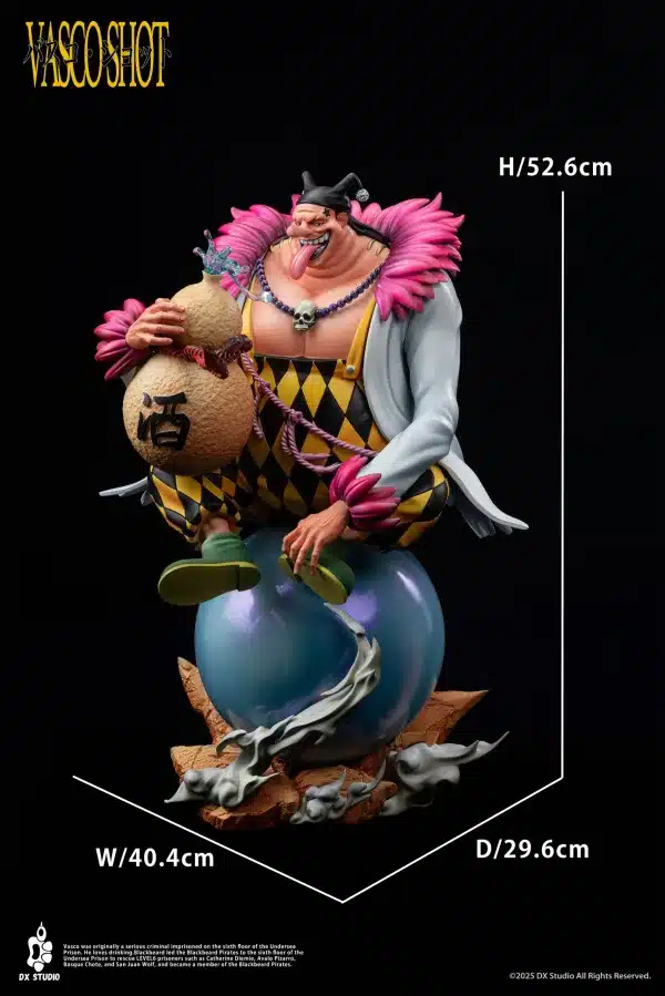 One Piece DX Studio Vasco Shot x Catarina Devon Resin Statue 6