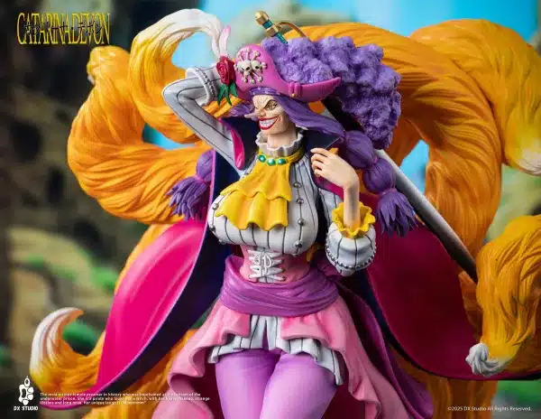 One Piece DX Studio Vasco Shot x Catarina Devon Resin Statue 7