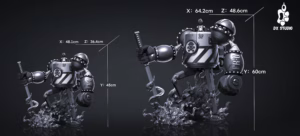 One Piece Dx Studio General Franky V2 Resin Statue