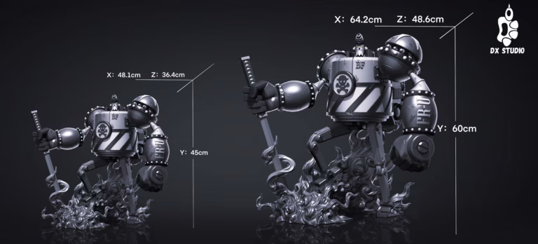 One Piece Dx Studio General Franky V2 Resin Statue