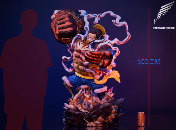 One Piece Freewing Studio Gear 4 Luffy Resin Statue 1