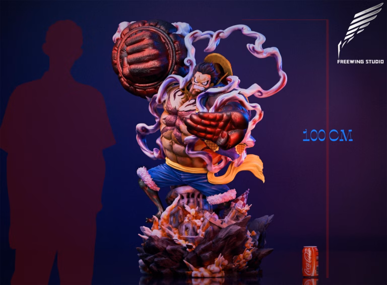 One Piece Freewing Studio Gear 4 Luffy Resin Statue