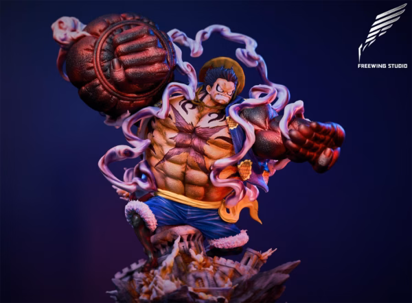 One Piece Freewing Studio Gear 4 Luffy Resin Statue 2