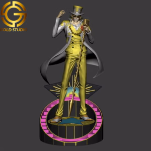 One Piece Gold Studio Gild Tesoro Golden Emperor Resin Statue
