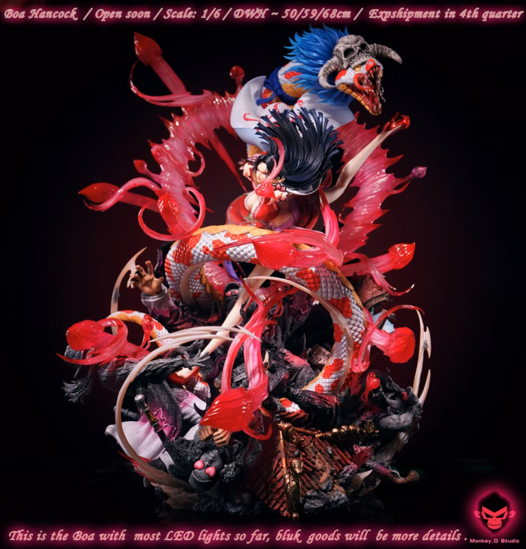 One Piece Monkey D Studio Boa Hancock Resin Statue