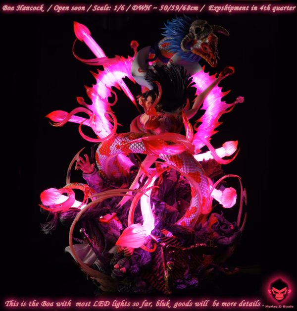 One Piece Monkey D Studio Boa Hancock Resin Statue 2