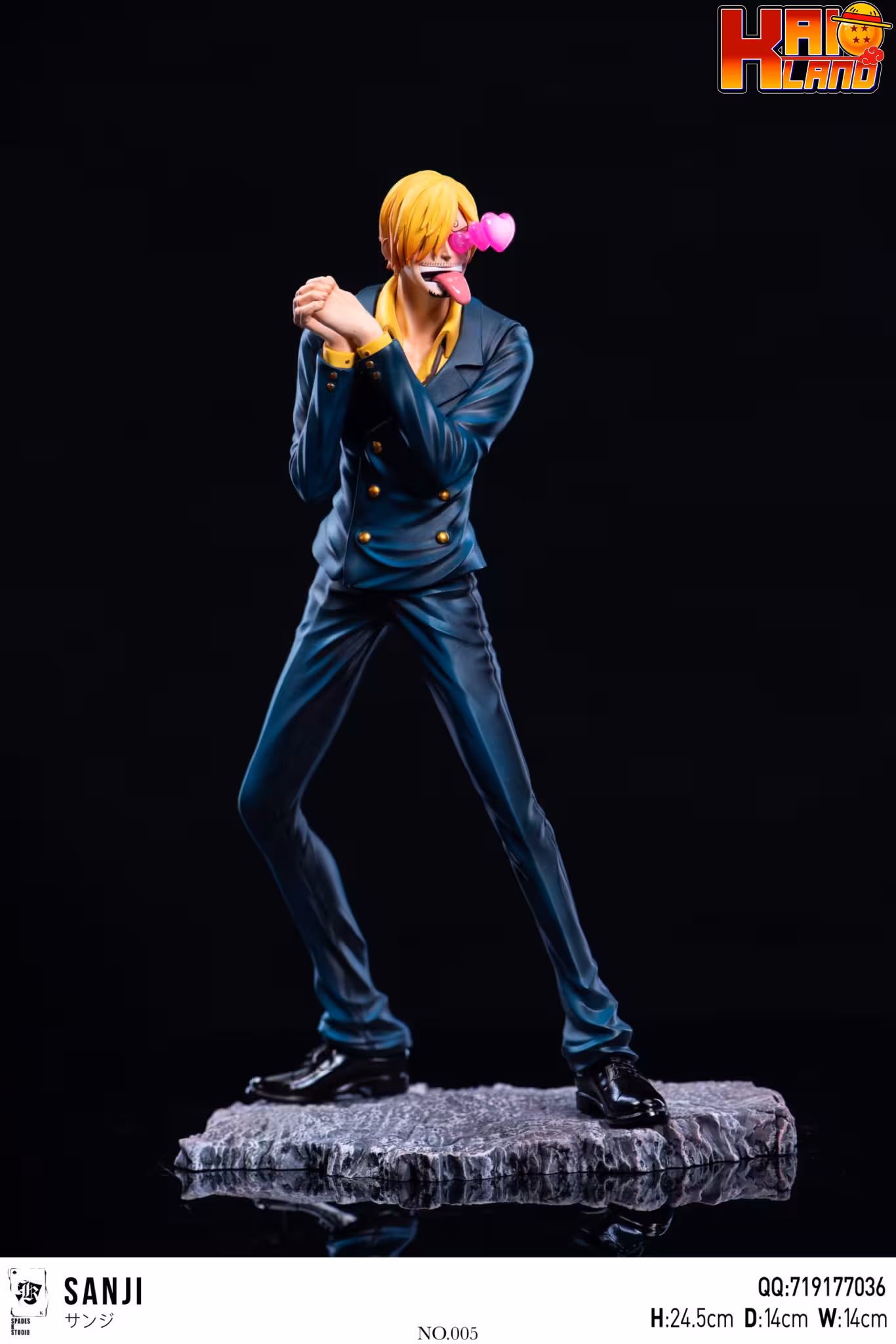 One Piece SPADES K Studio Sanji Resin Statue