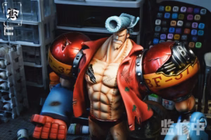 One Piece Spades K Franky V3 Resin Statue