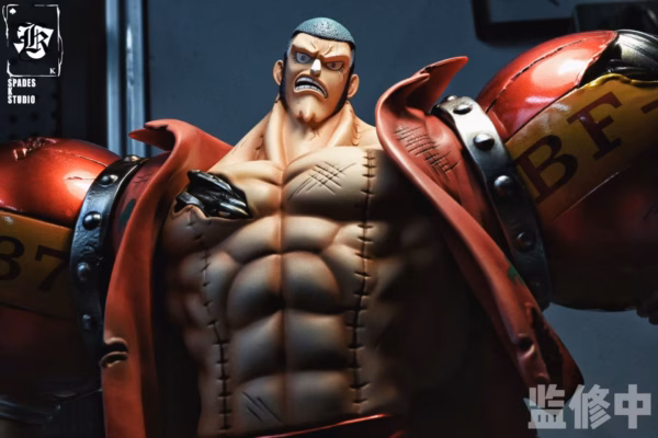 One Piece Spades K Franky V3 Resin Statue 2