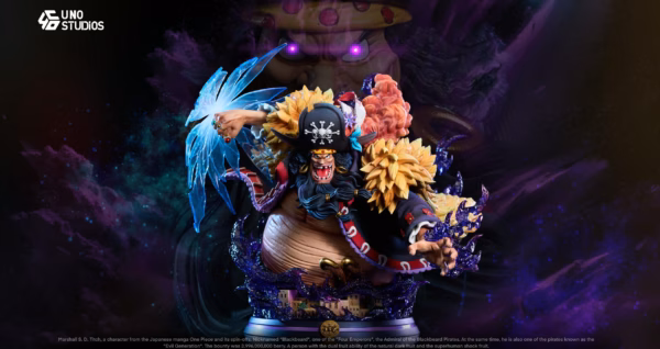 One Piece UNO Studio Marshall D Teach Blackbeard Resin Statue 1