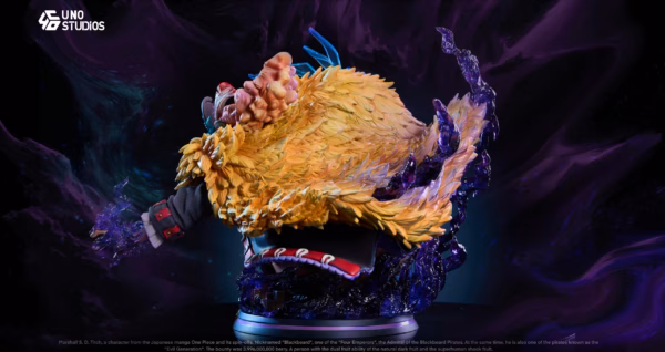 One Piece UNO Studio Marshall D Teach Blackbeard Resin Statue 2