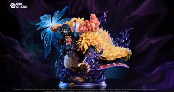 One Piece UNO Studio Marshall D Teach Blackbeard Resin Statue 3