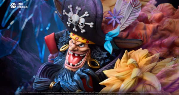 One Piece UNO Studio Marshall D Teach Blackbeard Resin Statue 6