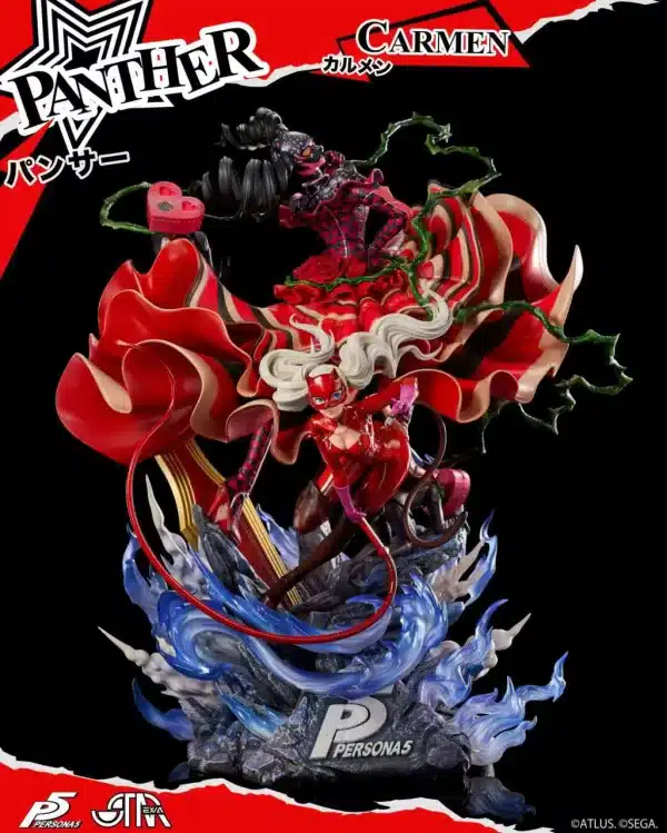 Panther Carmen Starexva Studio Anne Takamaki Licensed Resin Statue 2