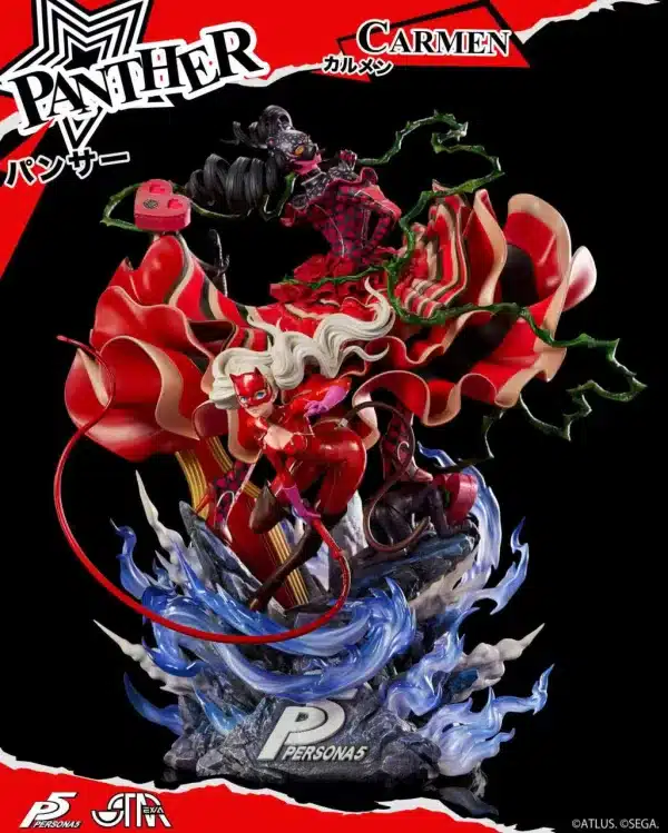 Panther Carmen Starexva Studio Anne Takamaki Licensed Resin Statue 3
