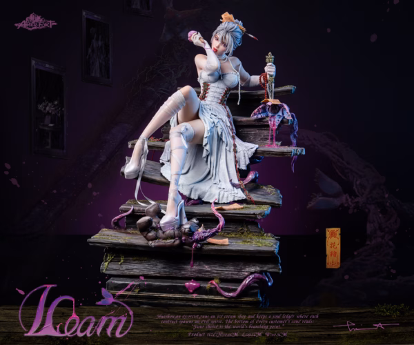 PiJi Studio x AmerFort × LouLL Aroll HuaShou Licensed Resin Statue 1
