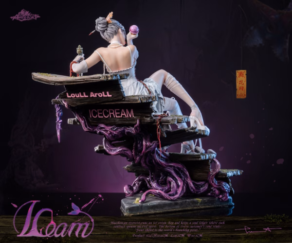 PiJi Studio x AmerFort × LouLL Aroll HuaShou Licensed Resin Statue 3