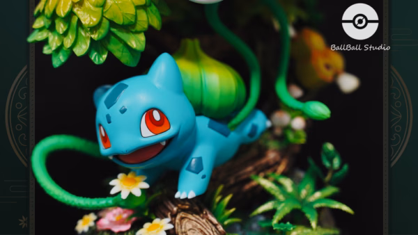 Pokemon BallBall Studio Bulbasaur Resin Statue 2