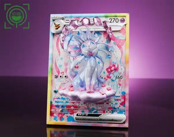 Pokemon GEISHA Studio Terastal Sylveon Resin Statue 1