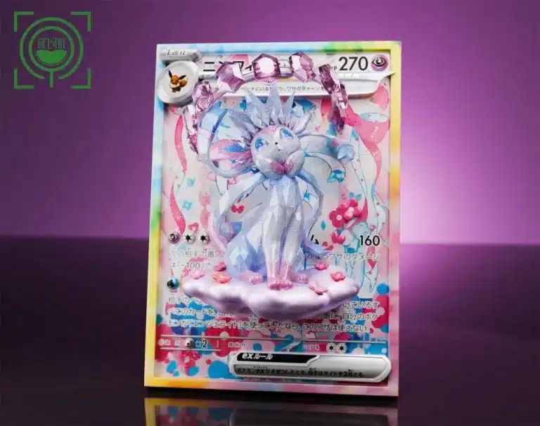 Pokemon GEISHA Studio Terastal Sylveon Resin Statue