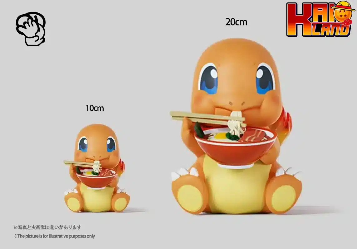 Pokemon Meng Wan Wu Studio Charmander Resin Statue
